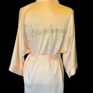 Icing LIGHT PINK BRIDESMAID robe💕